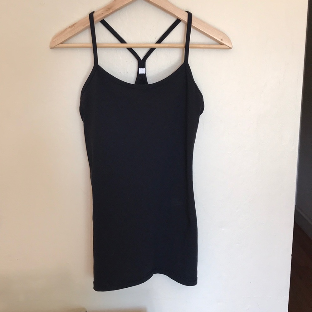 Lululemon Black Power Y top